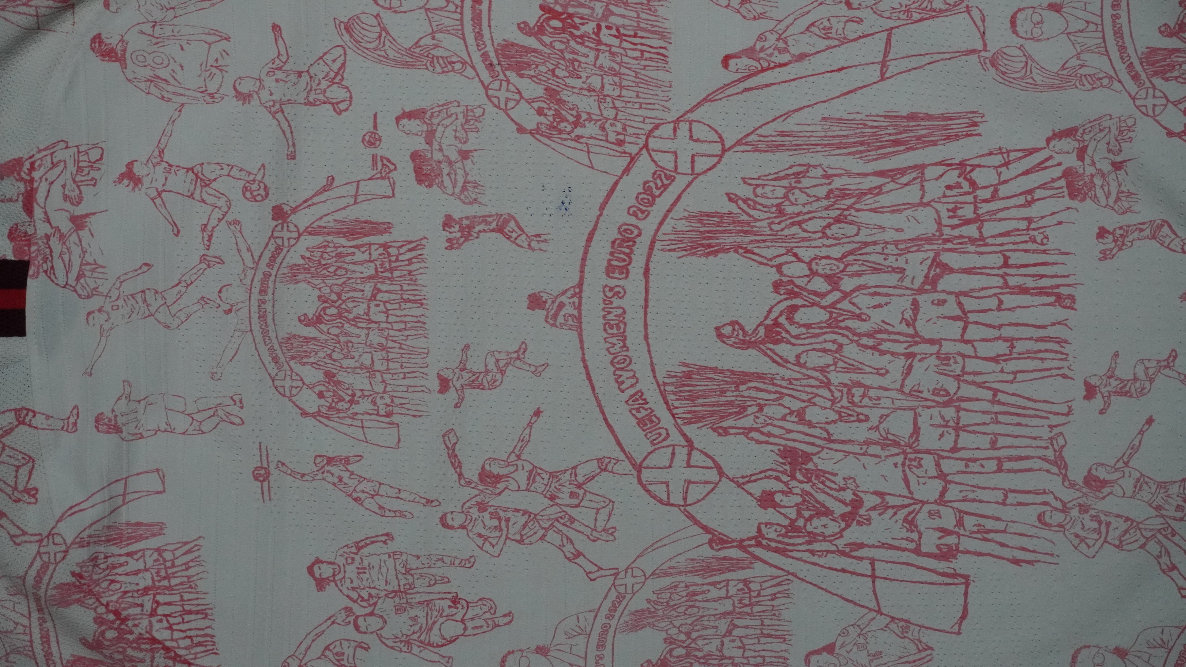 Custom England Nike Lioness home shirt Player Version 2019/20