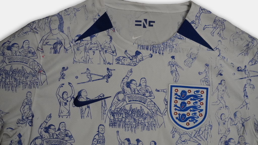Custom England Women's Nike Home Shirt 2023/24