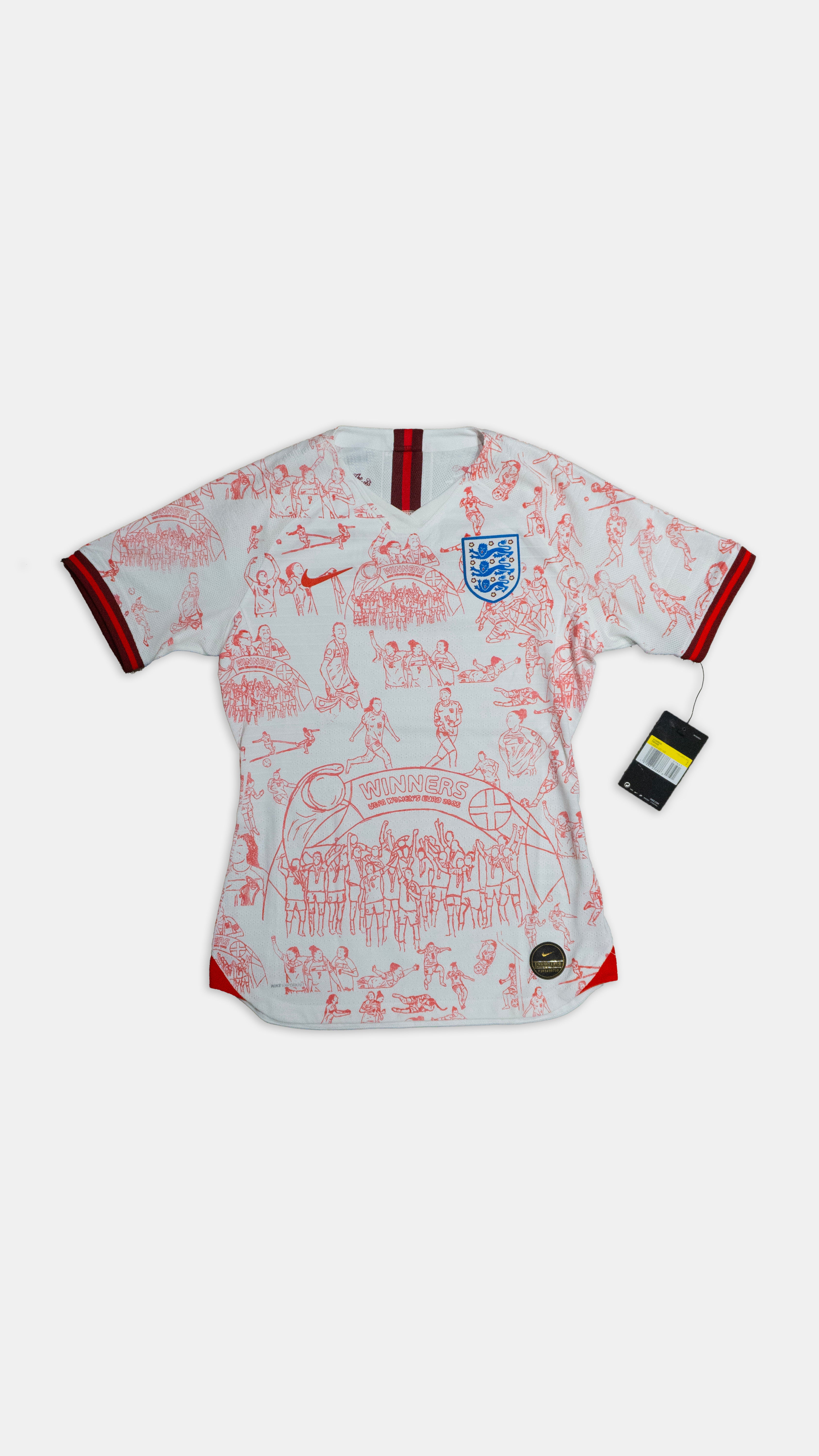 Custom England Nike Lioness home shirt Player Version 2019/20