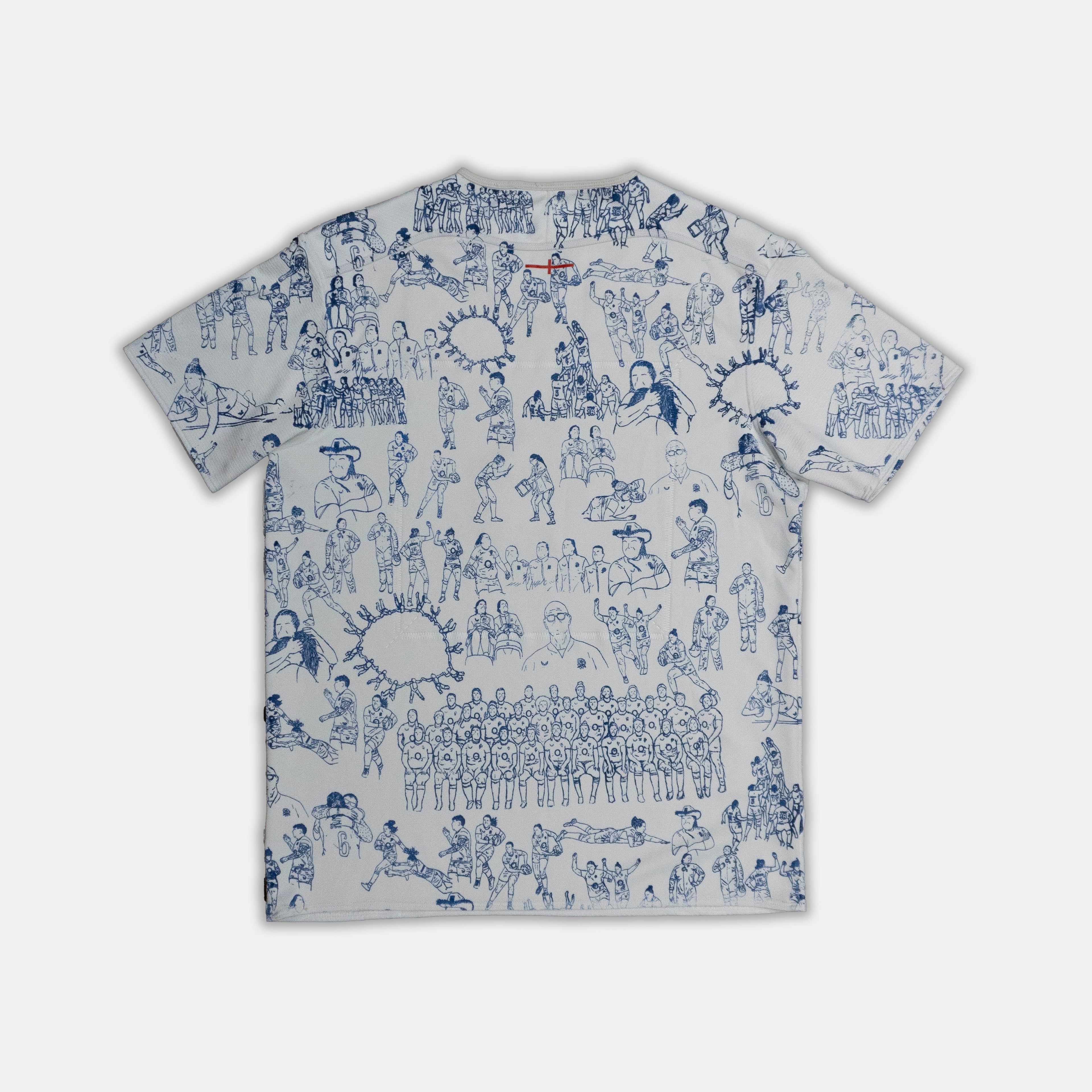 Custom Canterbury England Rugby top