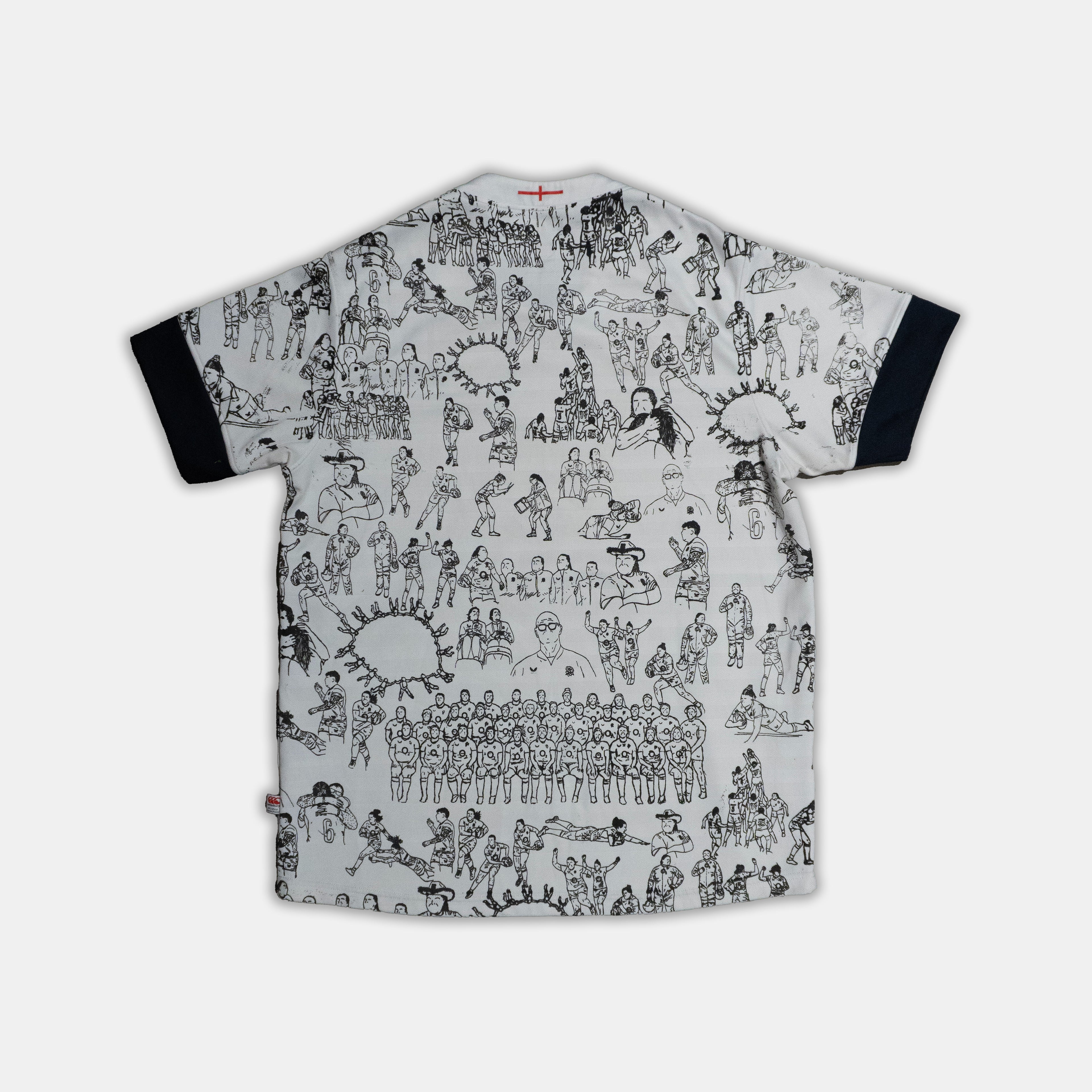 Custom Canterbury England Rugby top