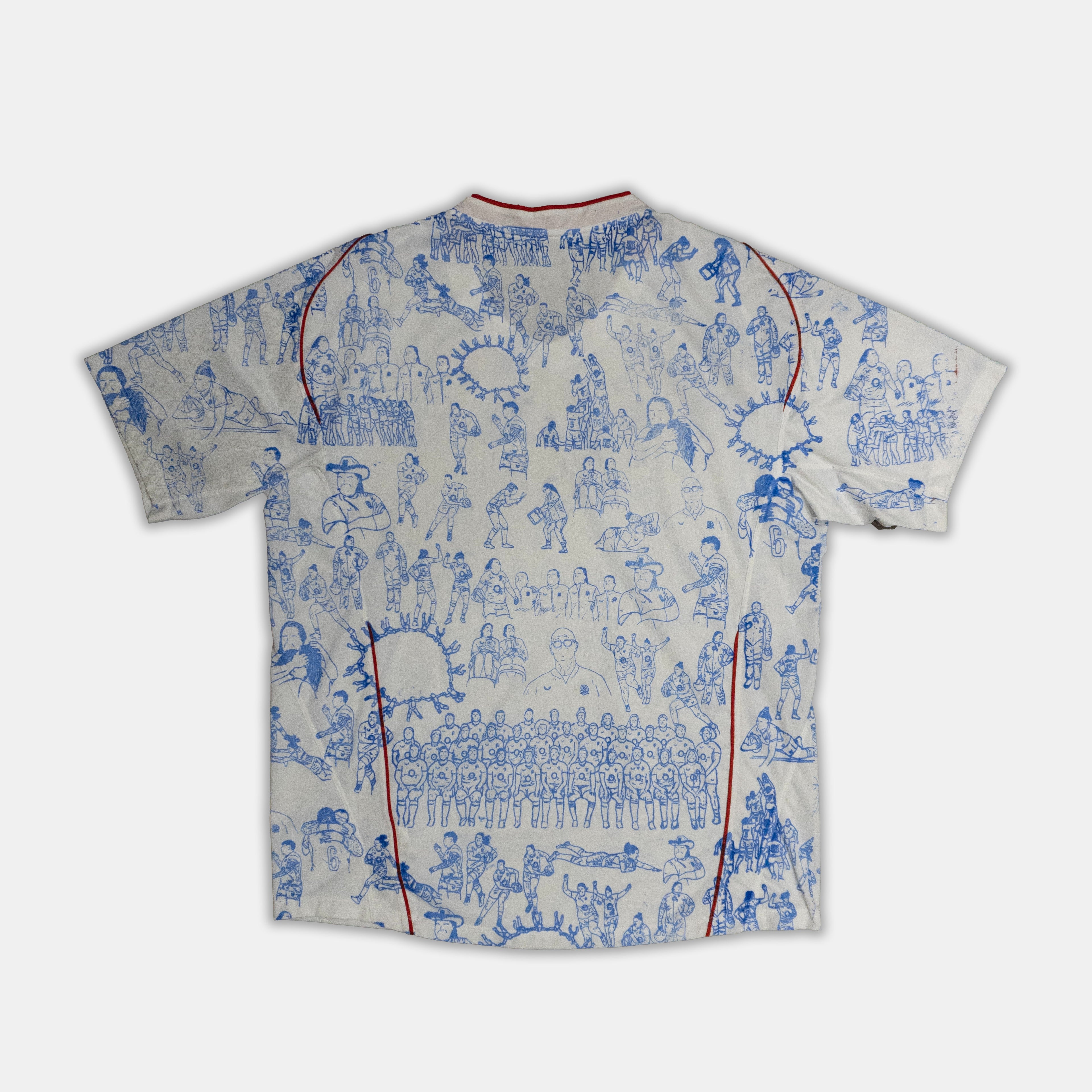 Custom Nike England Rugby training top