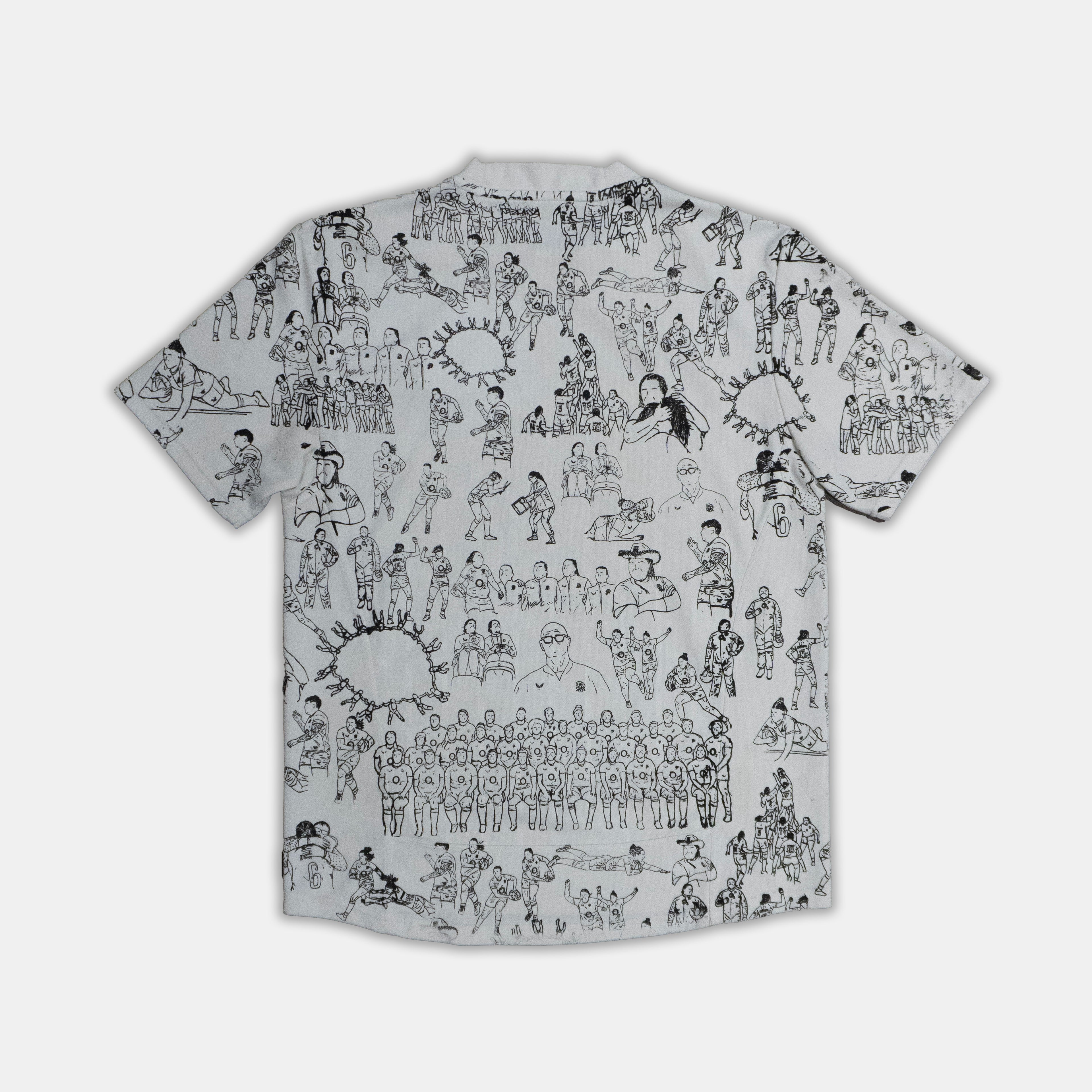 Custom Nike England Rugby top