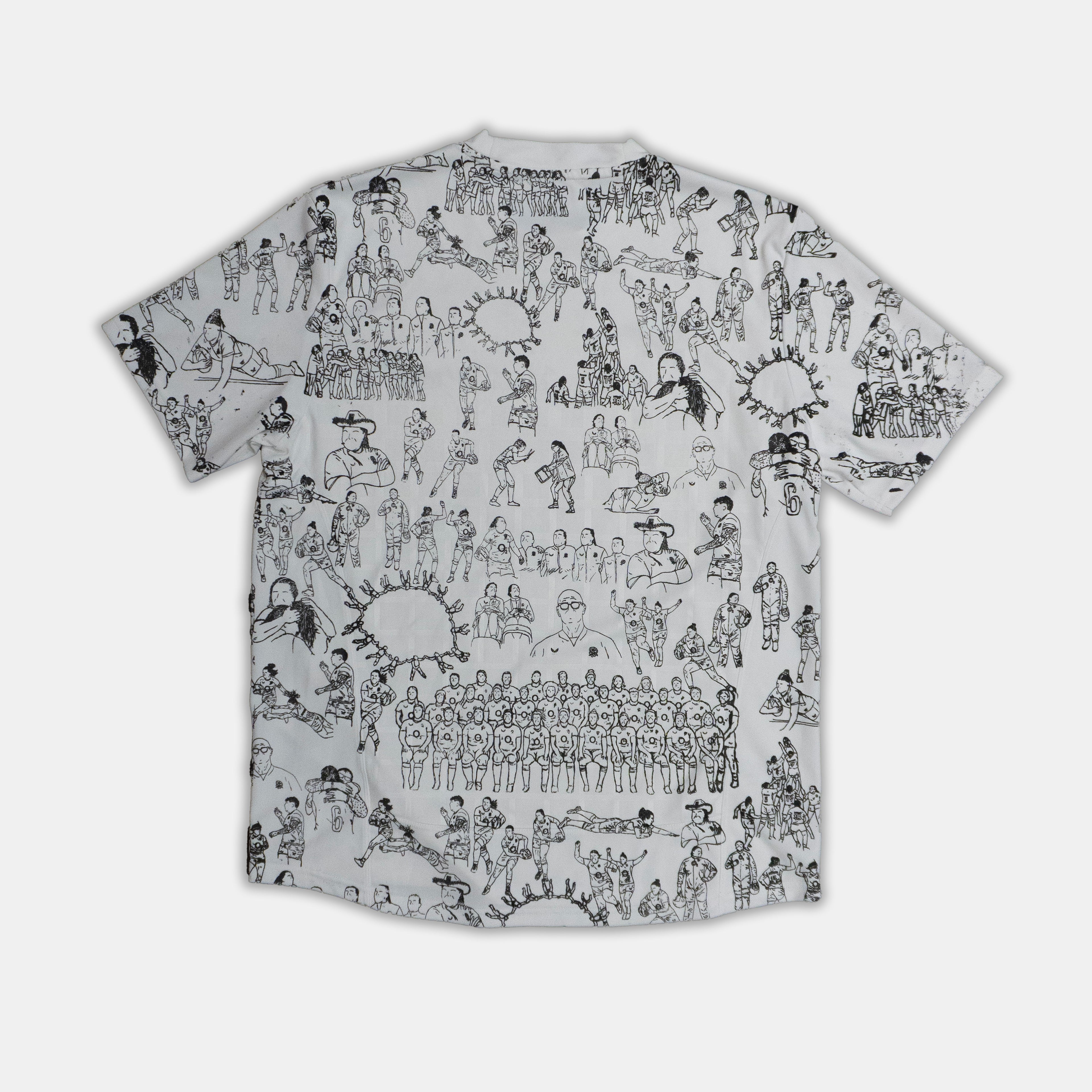 Custom Nike England Rugby top