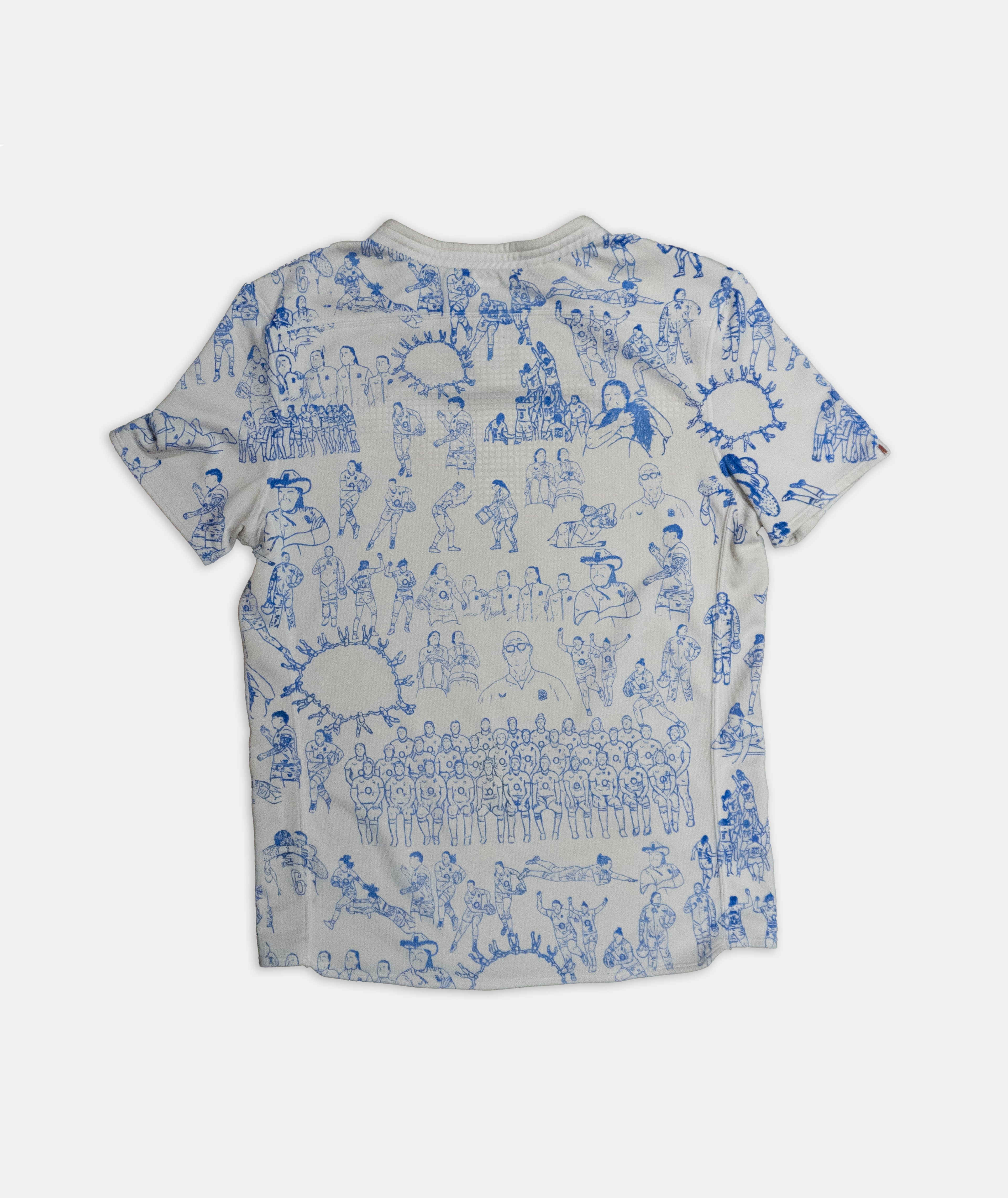 Custom Canterbury England Rugby top Men's Medium