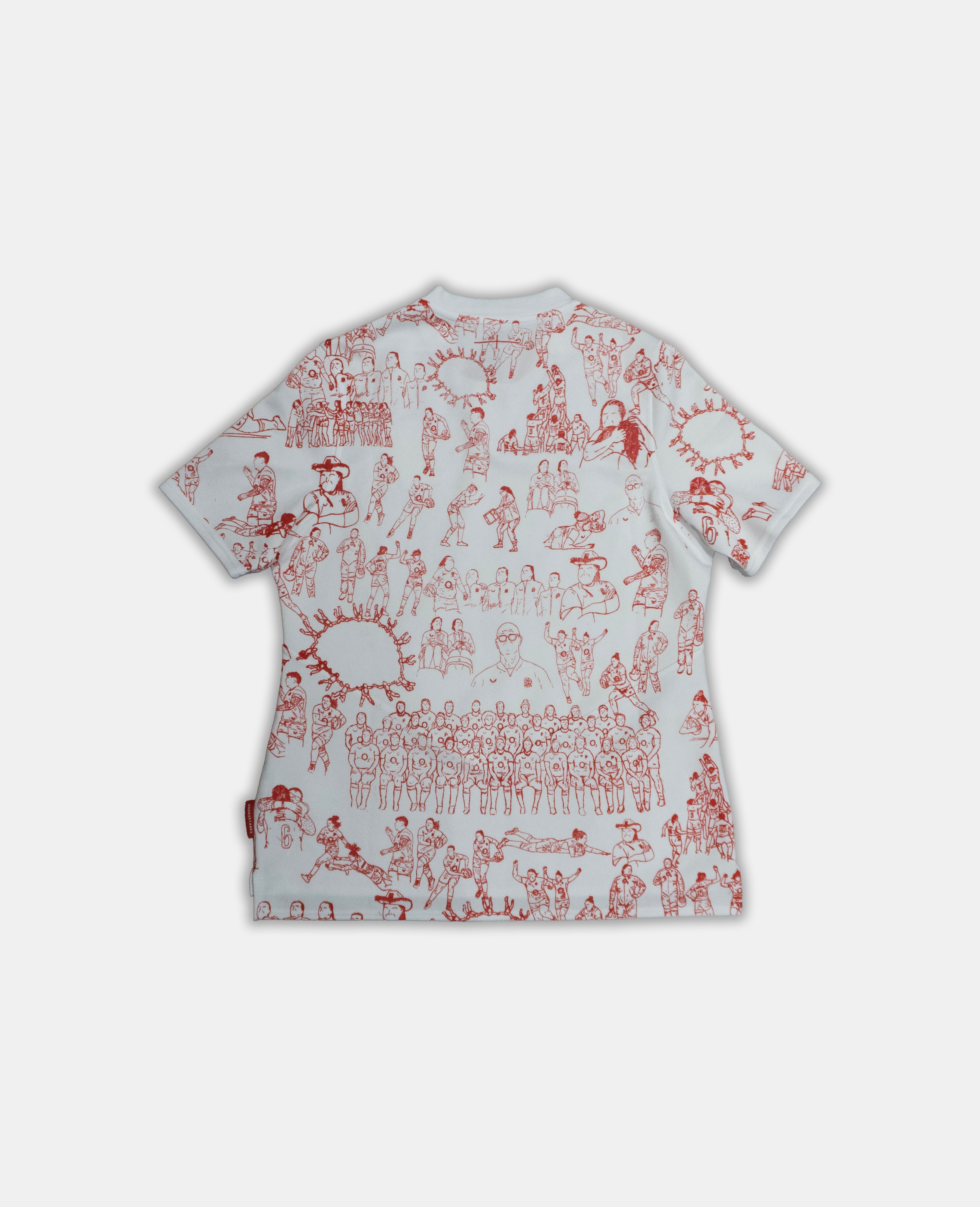 Custom Umbro England Rugby top Women's 12