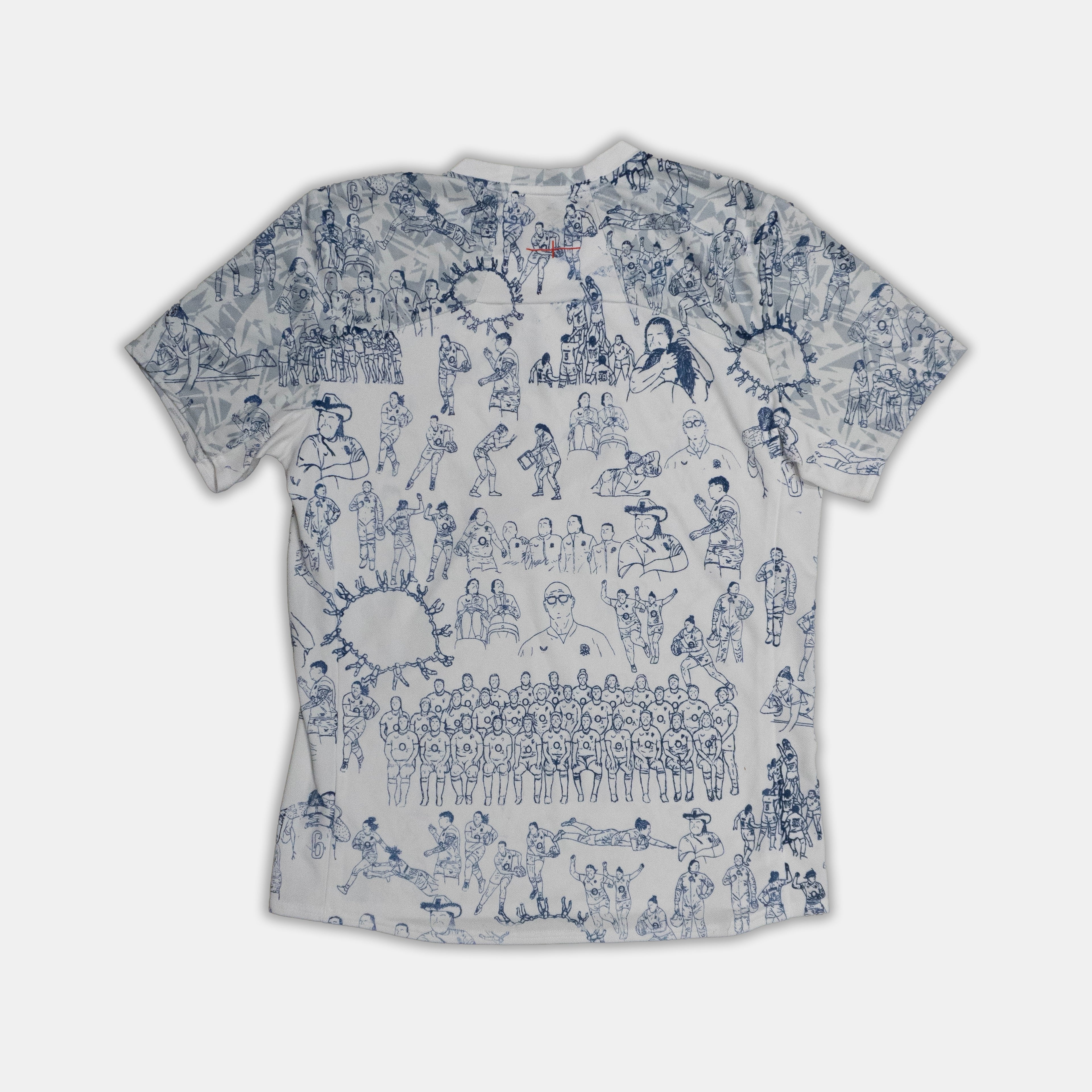 Custom Umbro England Rugby training top