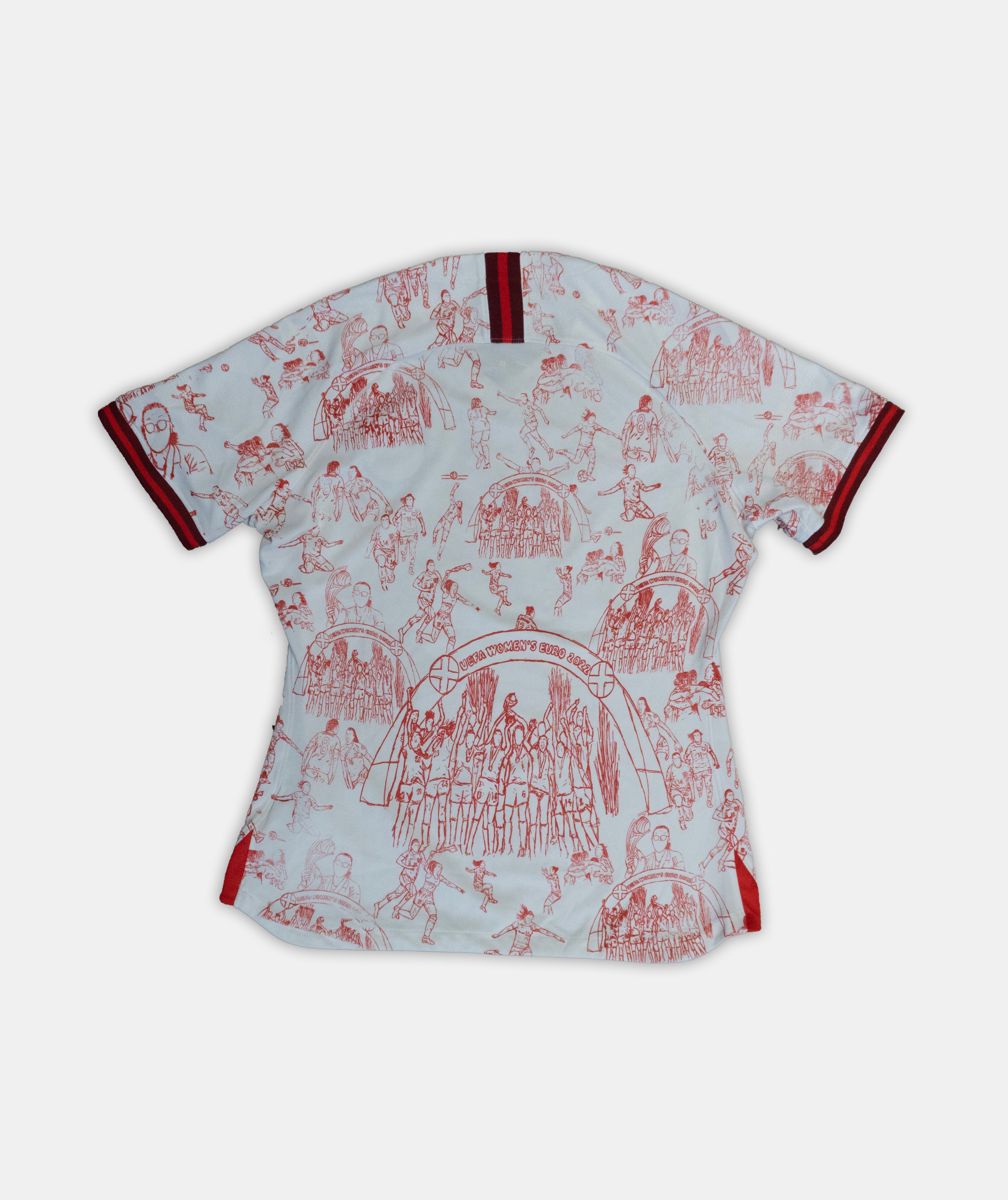 Custom England Nike Lioness home shirt 2019/20 Women's Large