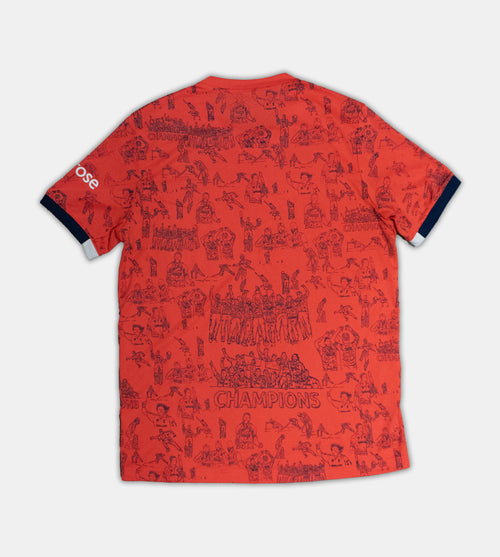 Custom Adidas England Cricket 2016/17 Top Large