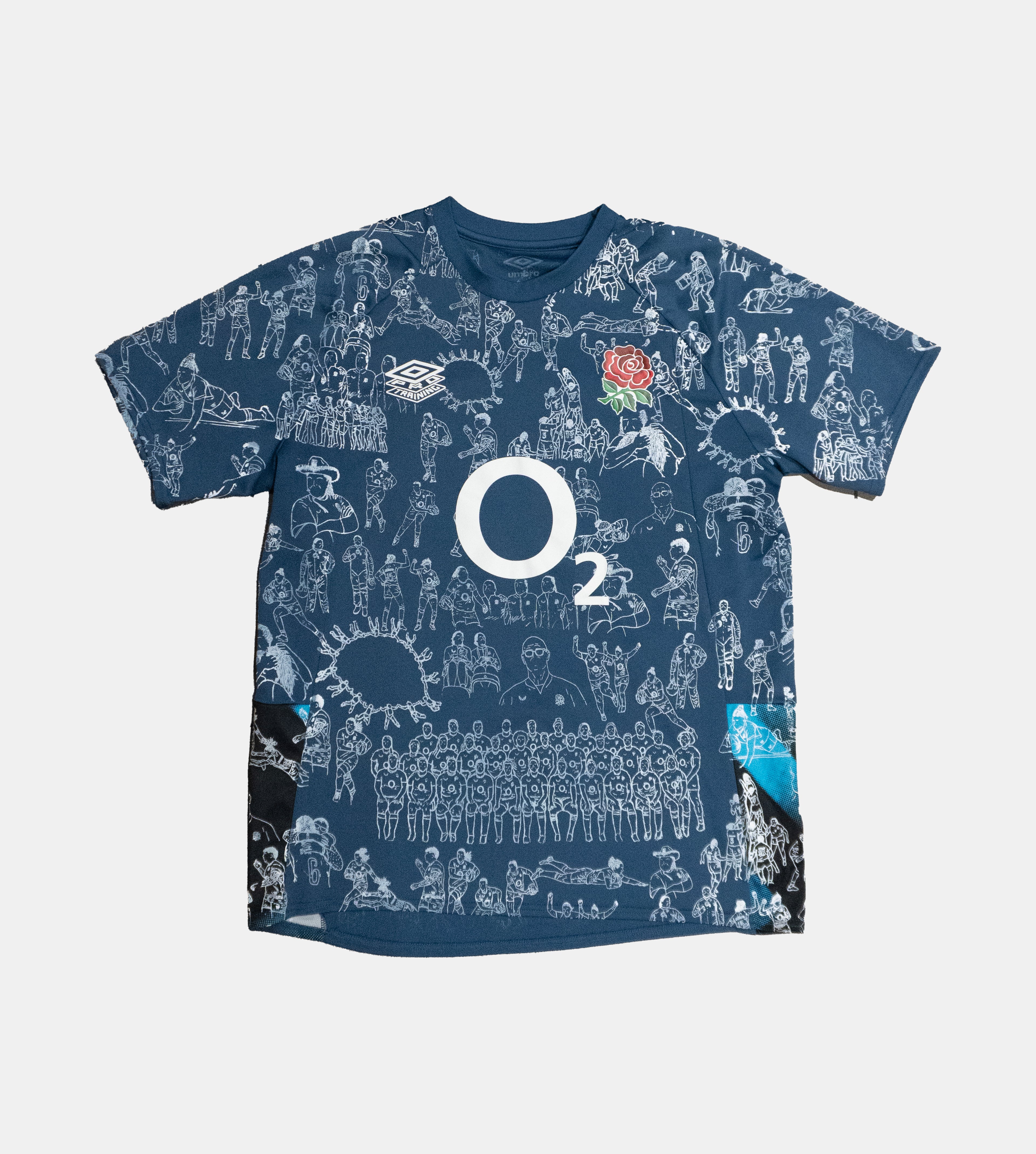 Custom Umbro England Rugby training top Large