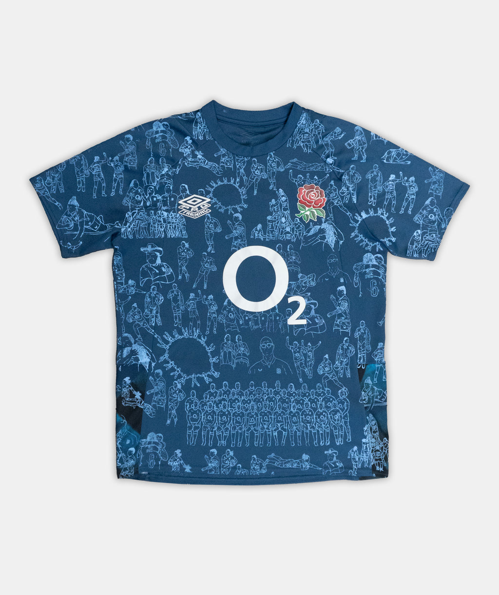 Custom Umbro England Rugby training top Large