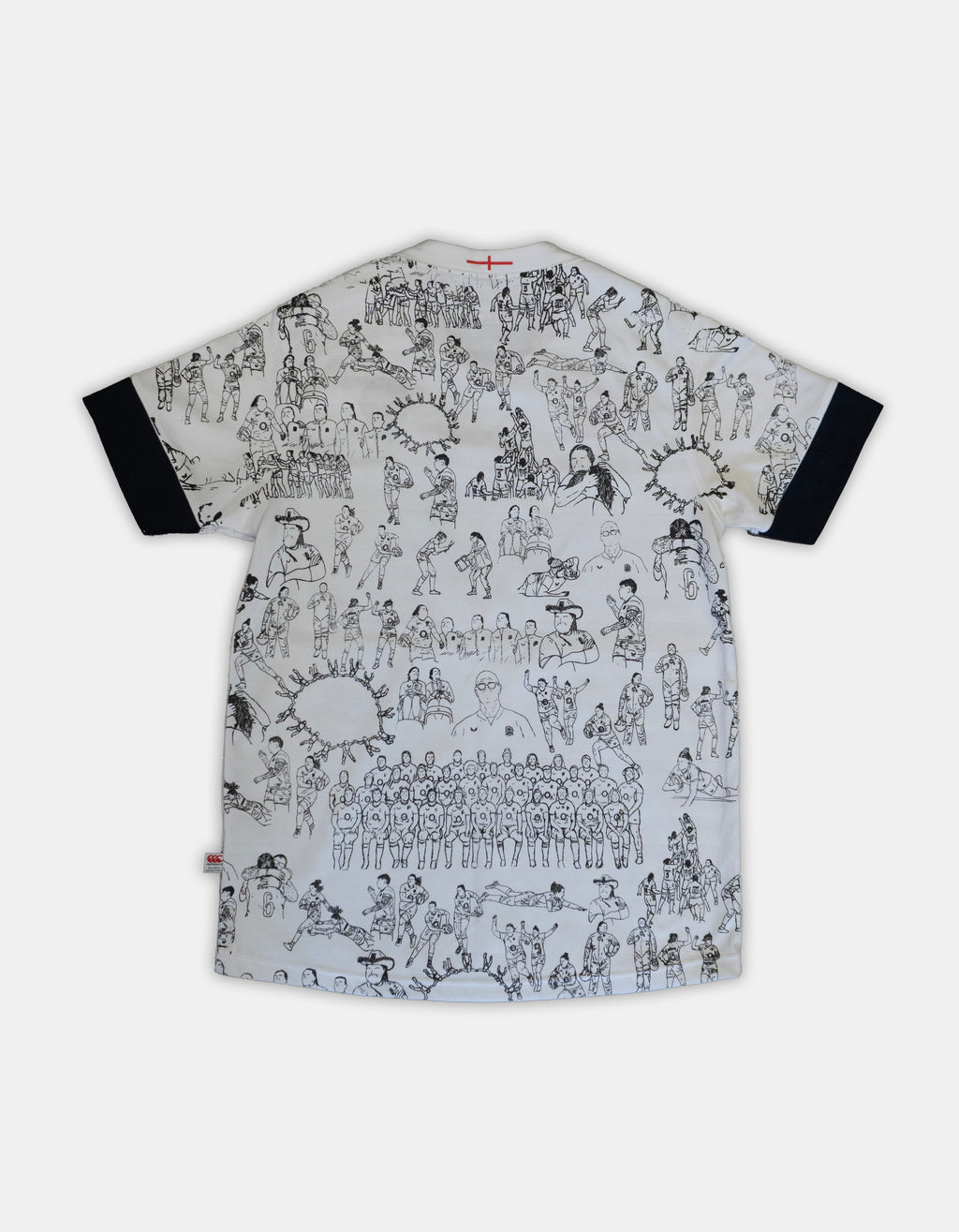 Custom Canterbury England Rugby top