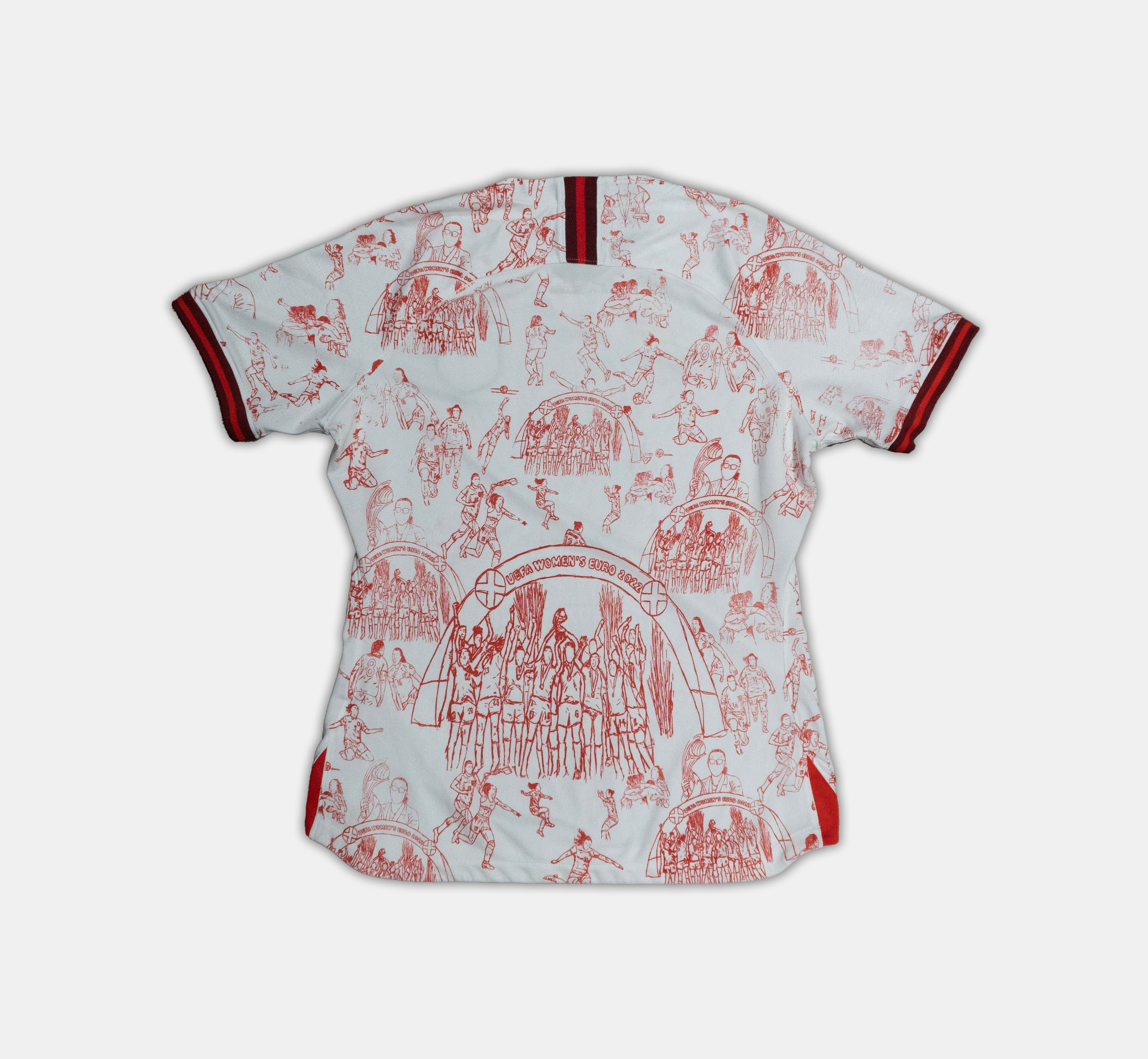 Custom England Nike Lioness home shirt 2019/20 Women's Large