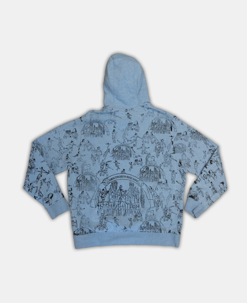 Custom Nike England Hoodie Large