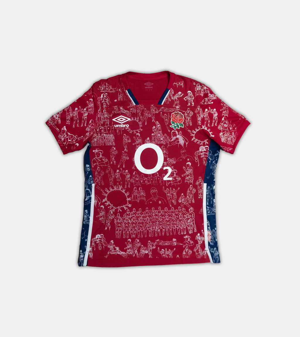 Custom Umbro England Rugby top XL