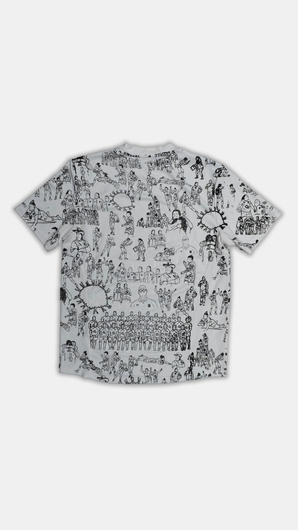 Custom Nike England Rugby top Men's Medium