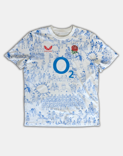 Castore Red Roses winners T-shirts Size : Large