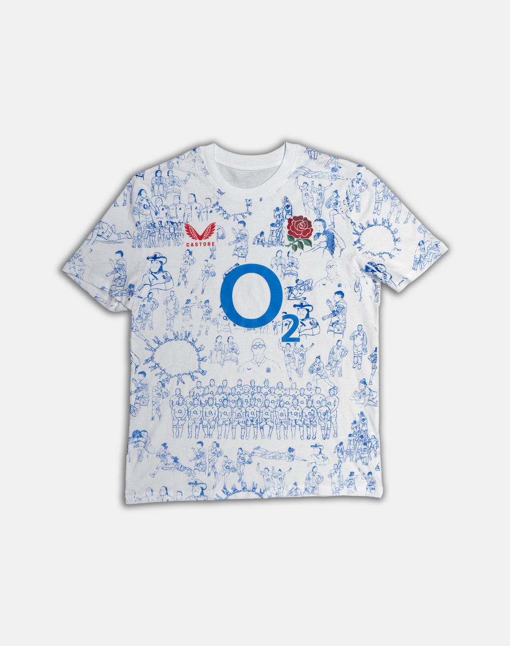 Castore Red Roses winners T-shirts Size : Small