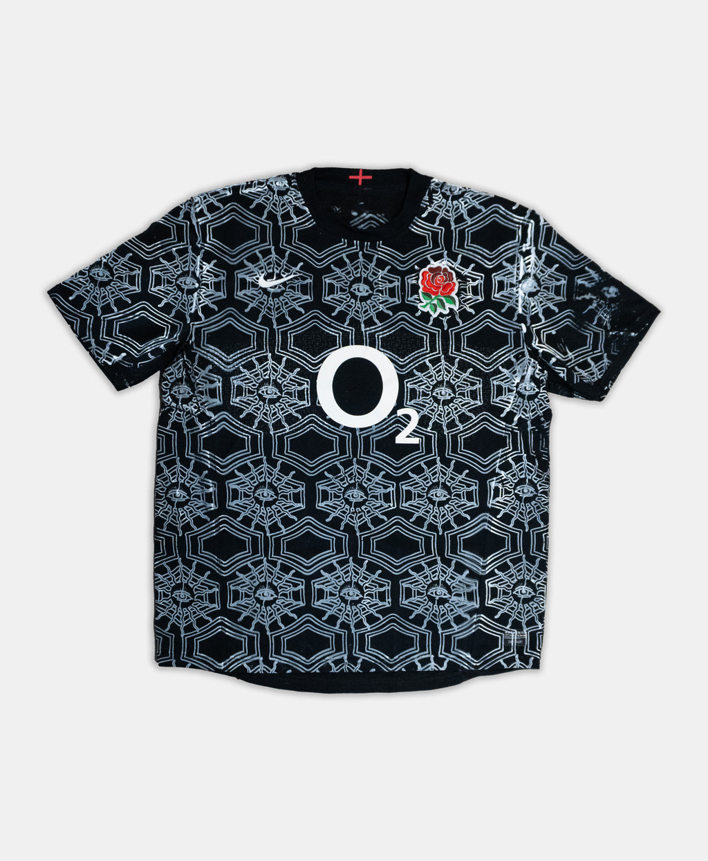 Custom Nike England Rugby top Men's Large