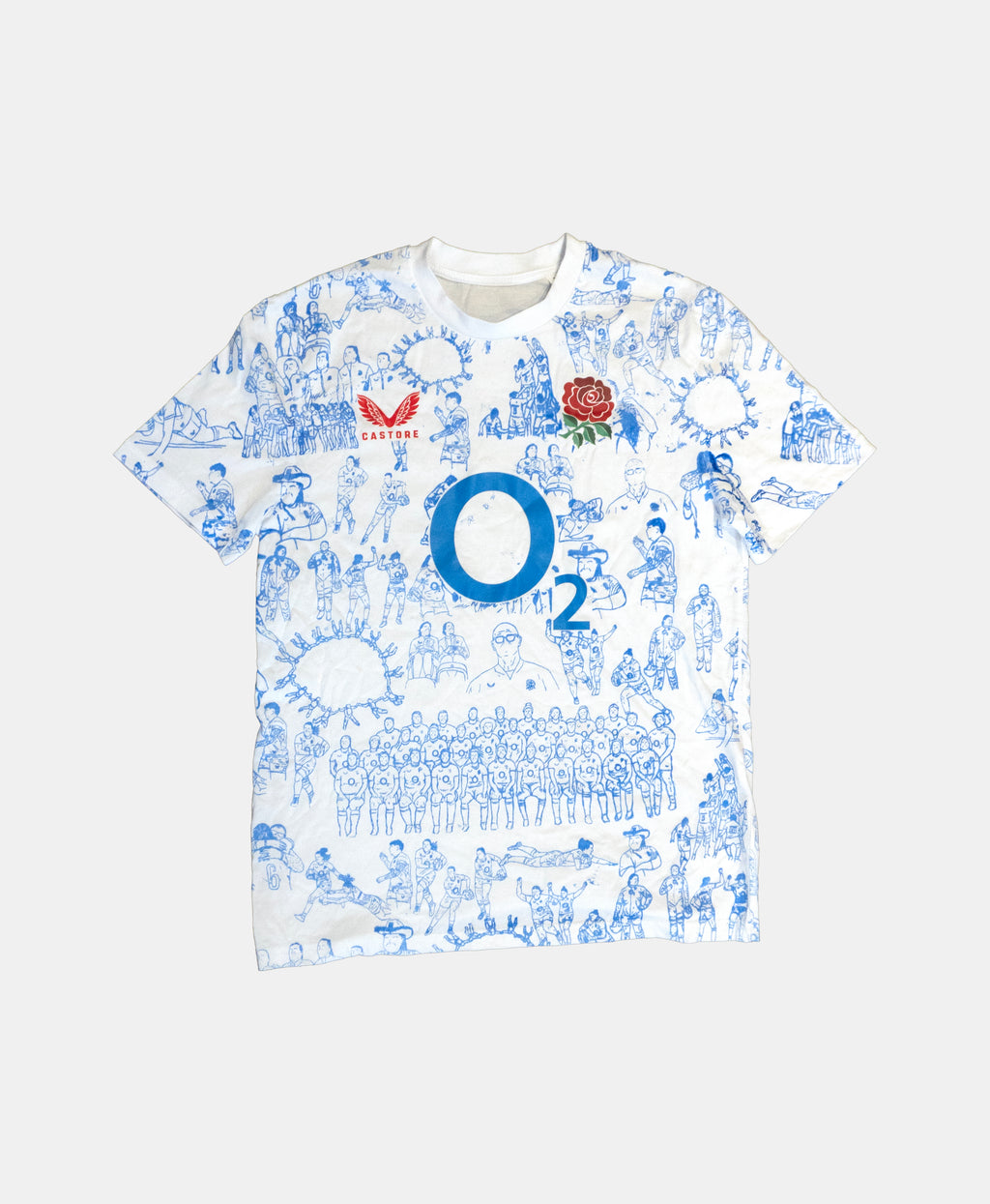 Castore Red Roses winners T-shirts Size : Small