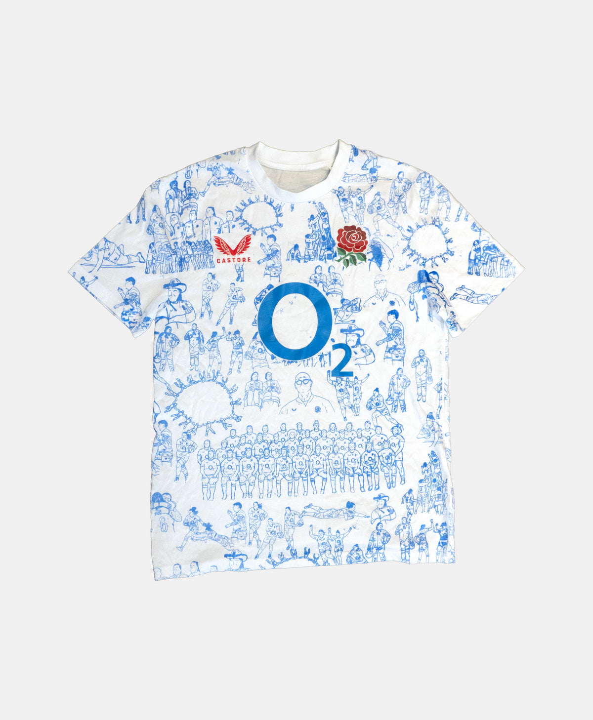 Castore Red Roses winners T-shirts Size : Small