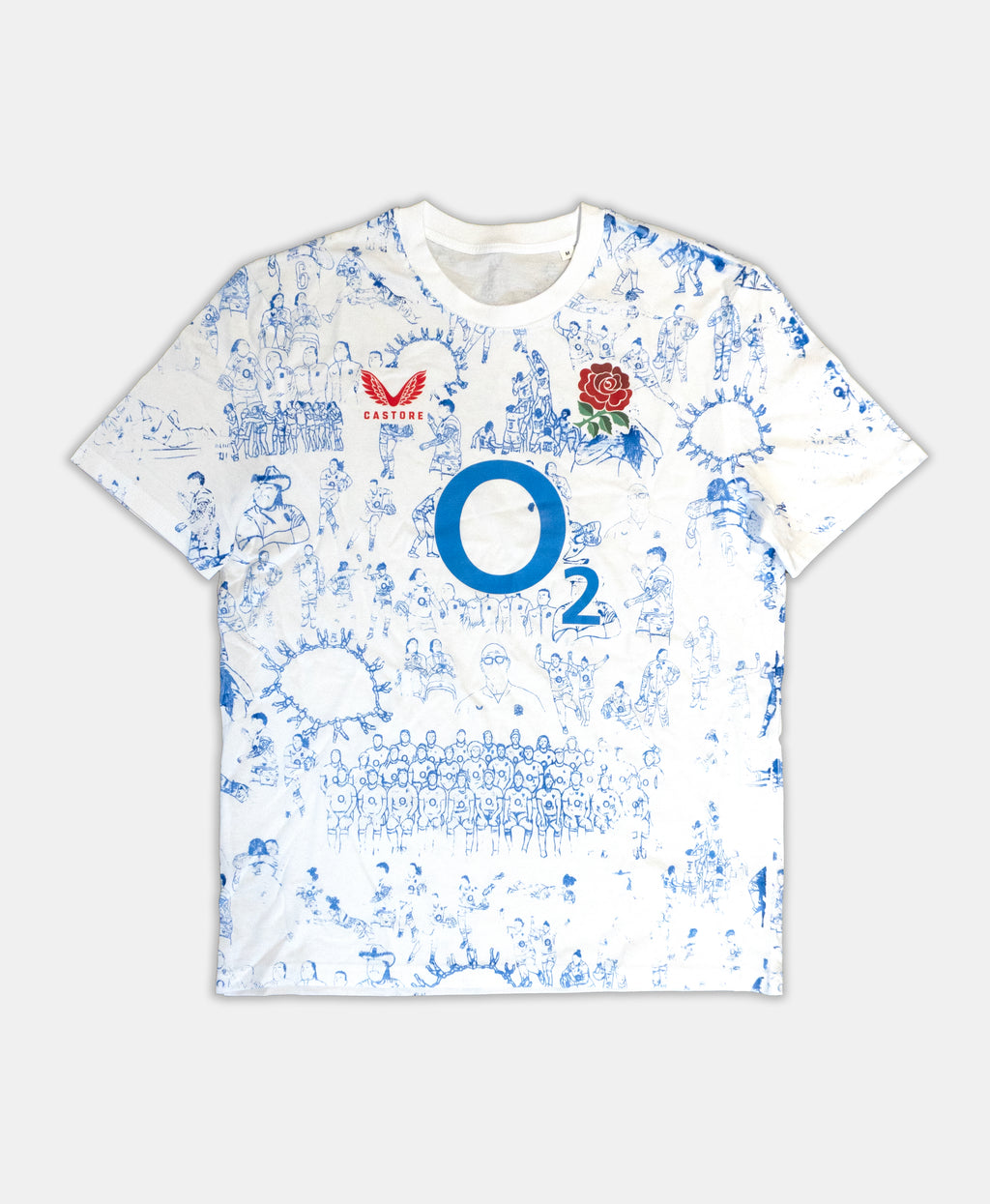 Castore Red Roses winners T-shirts Size : Medium