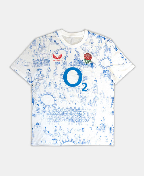 Castore Red Roses winners T-shirts Size : Medium