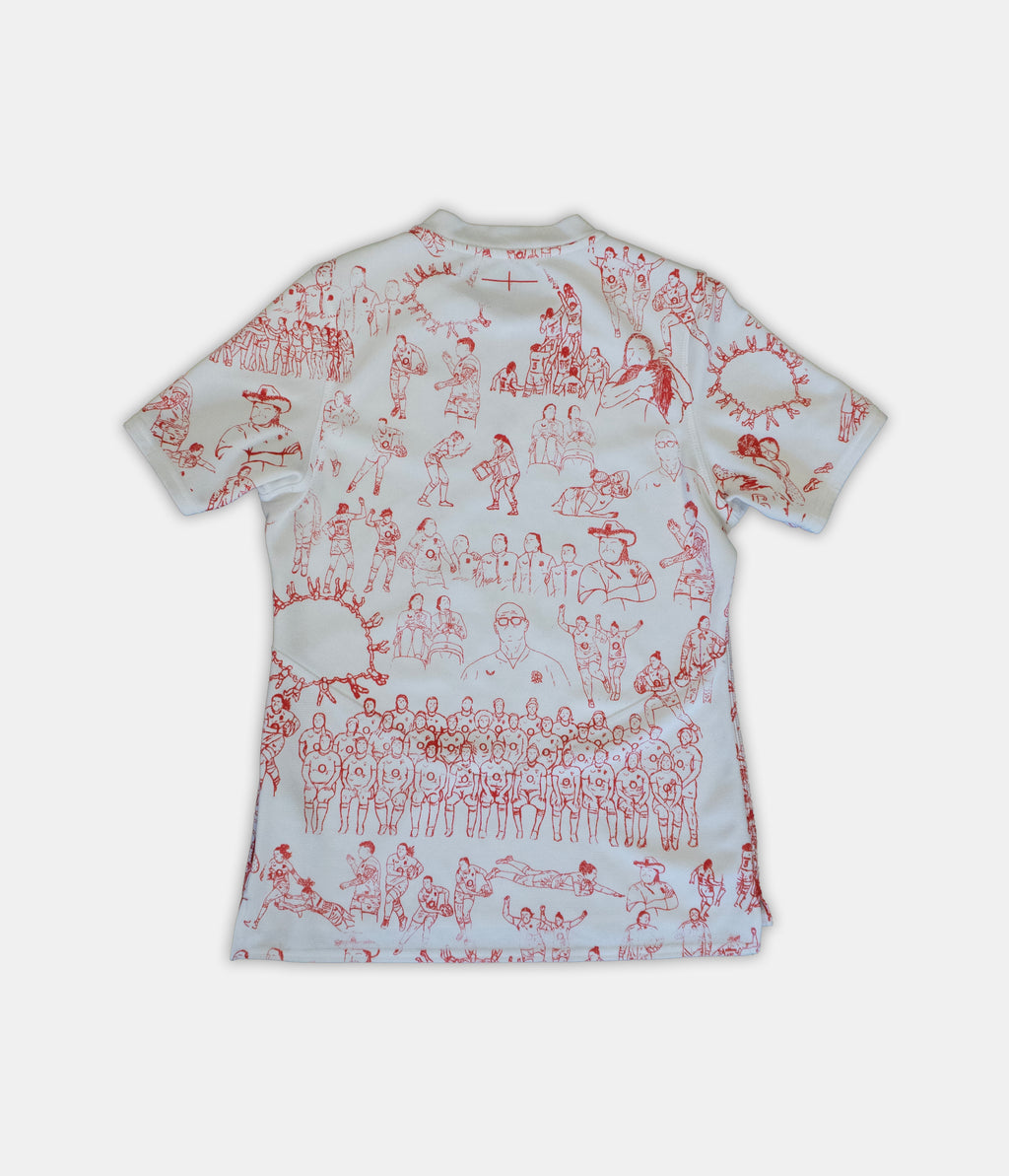 Custom Umbro England Rugby top Women's 8