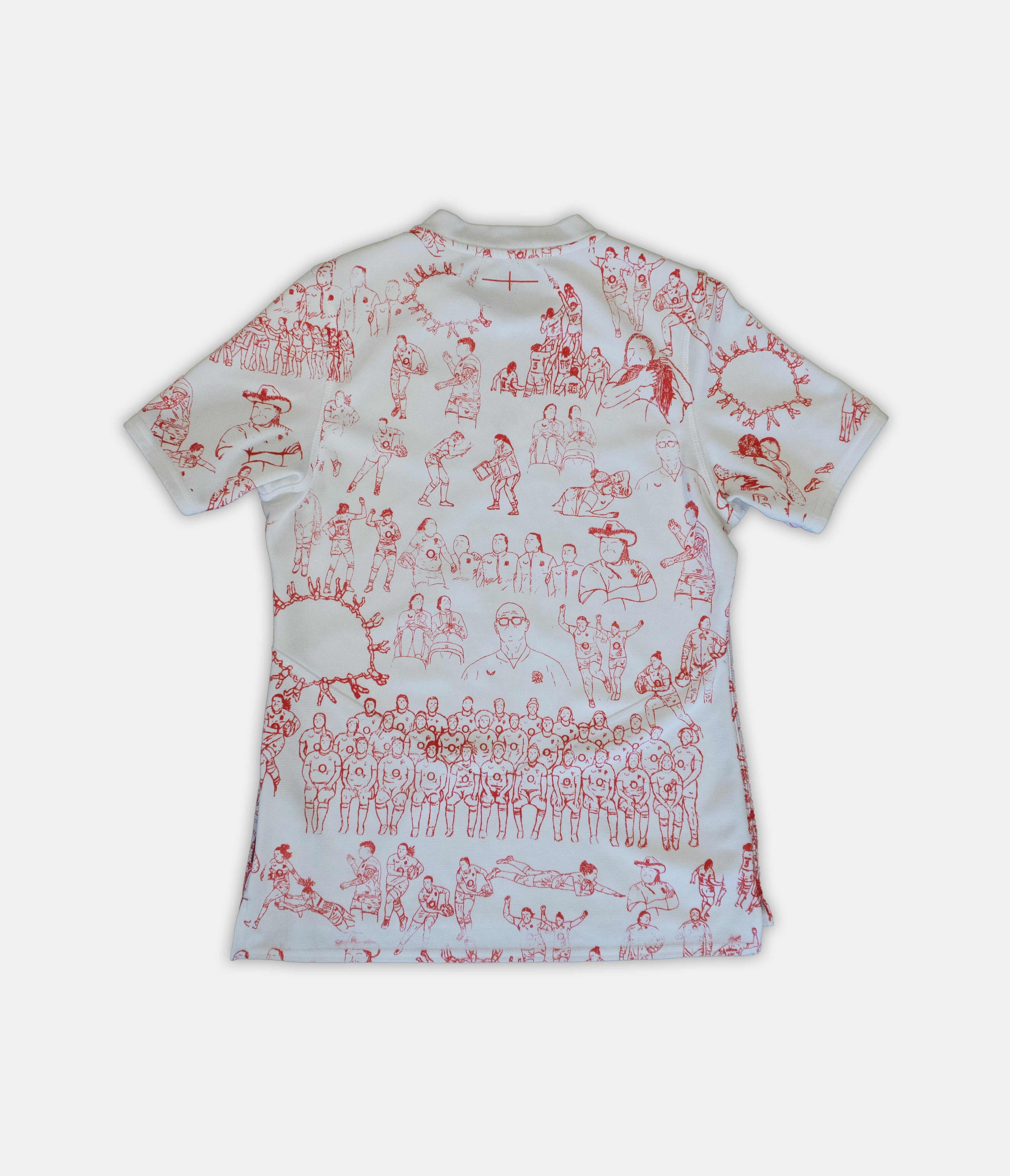 Custom Umbro England Rugby top Women's 8