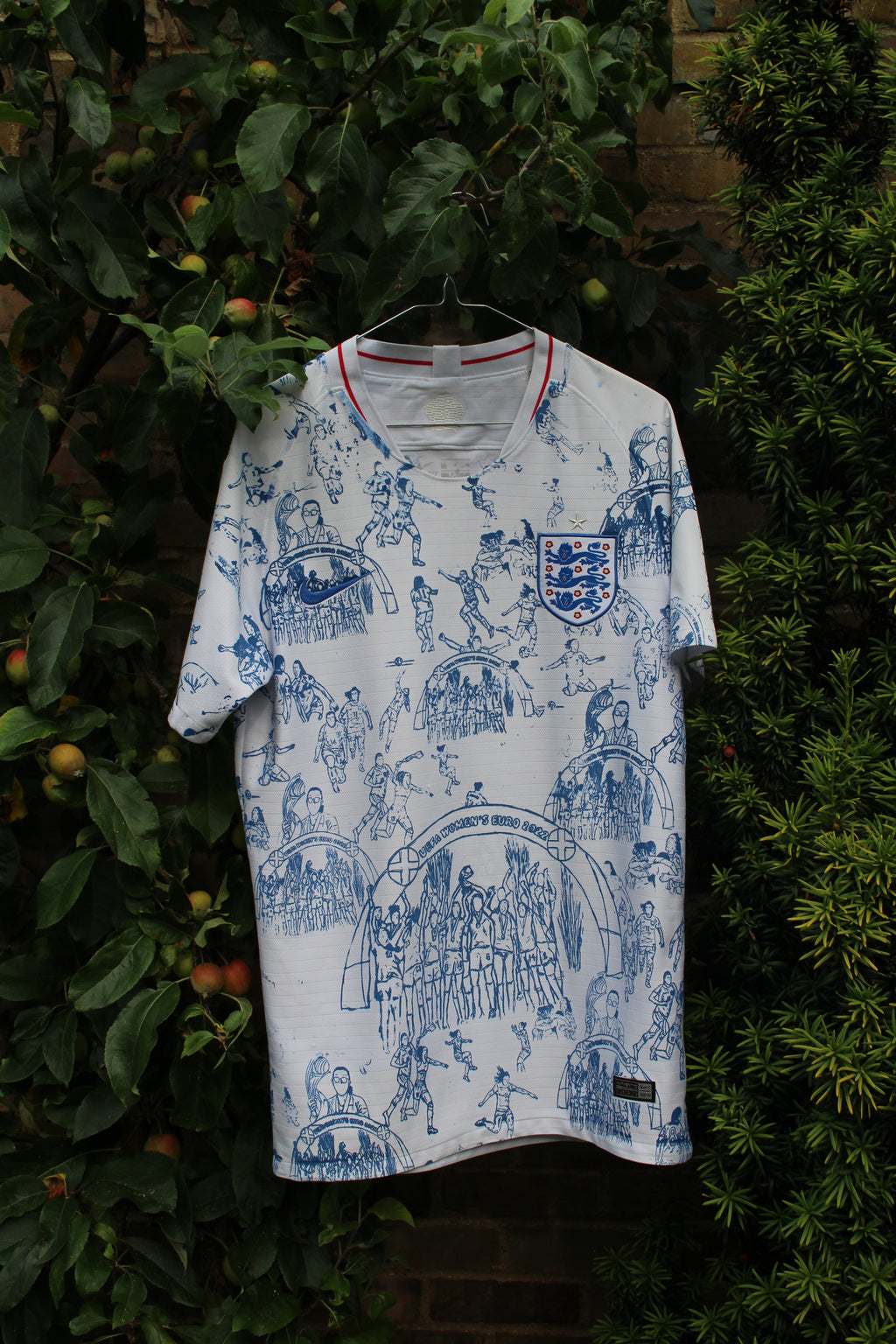 Custom England 2018/19 home shirt