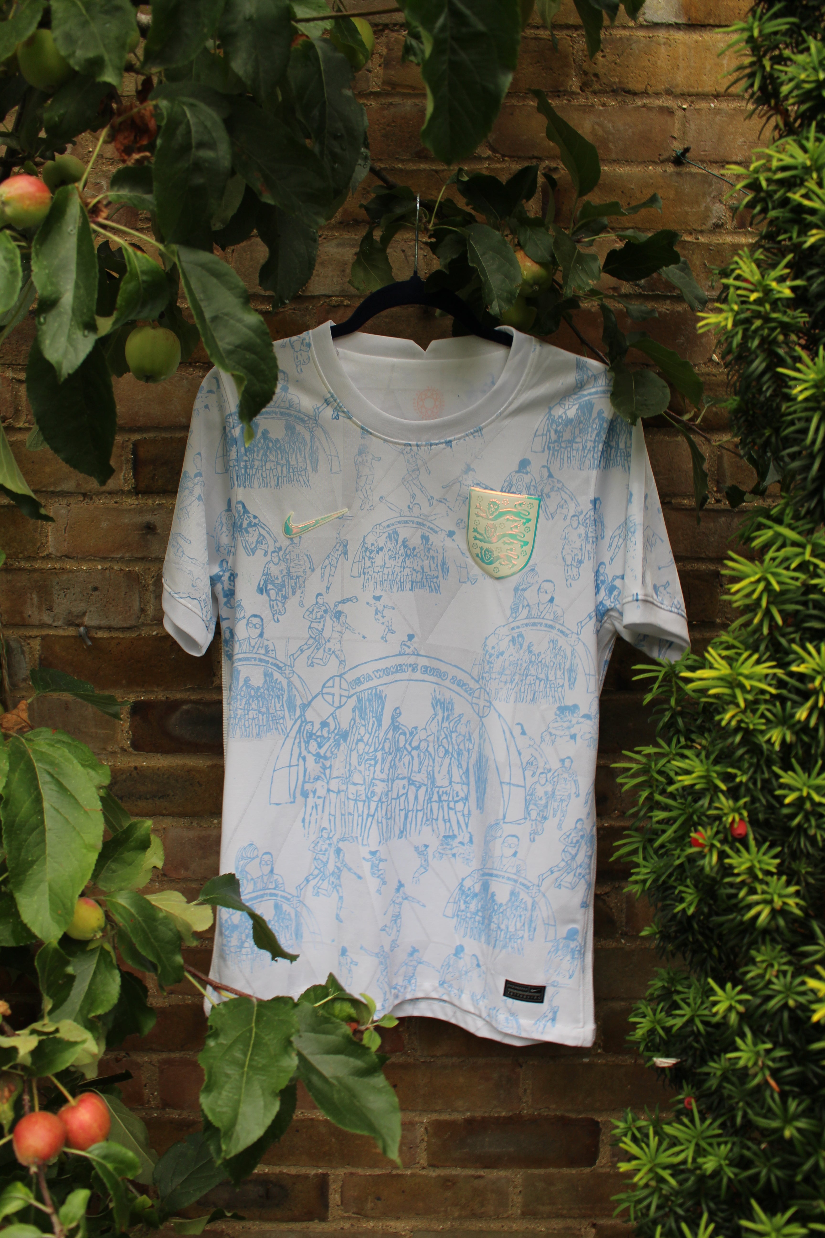 Custom England Women's Home Shirt 2022/23