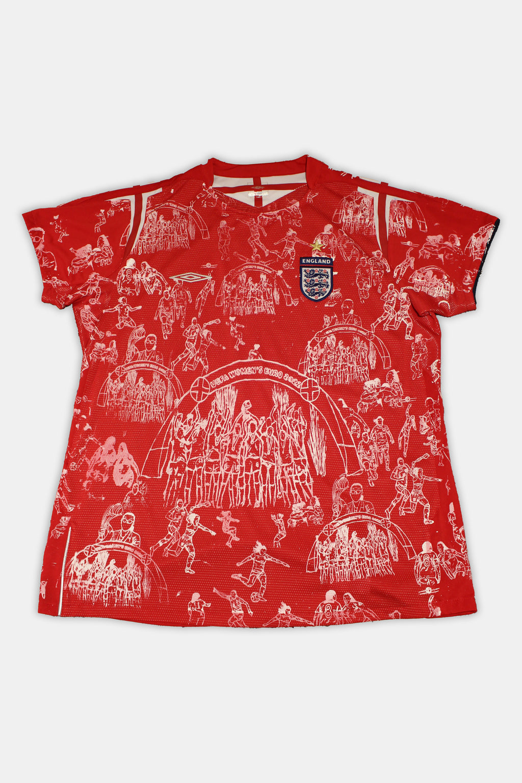 Custom Umbro England away 2004/06