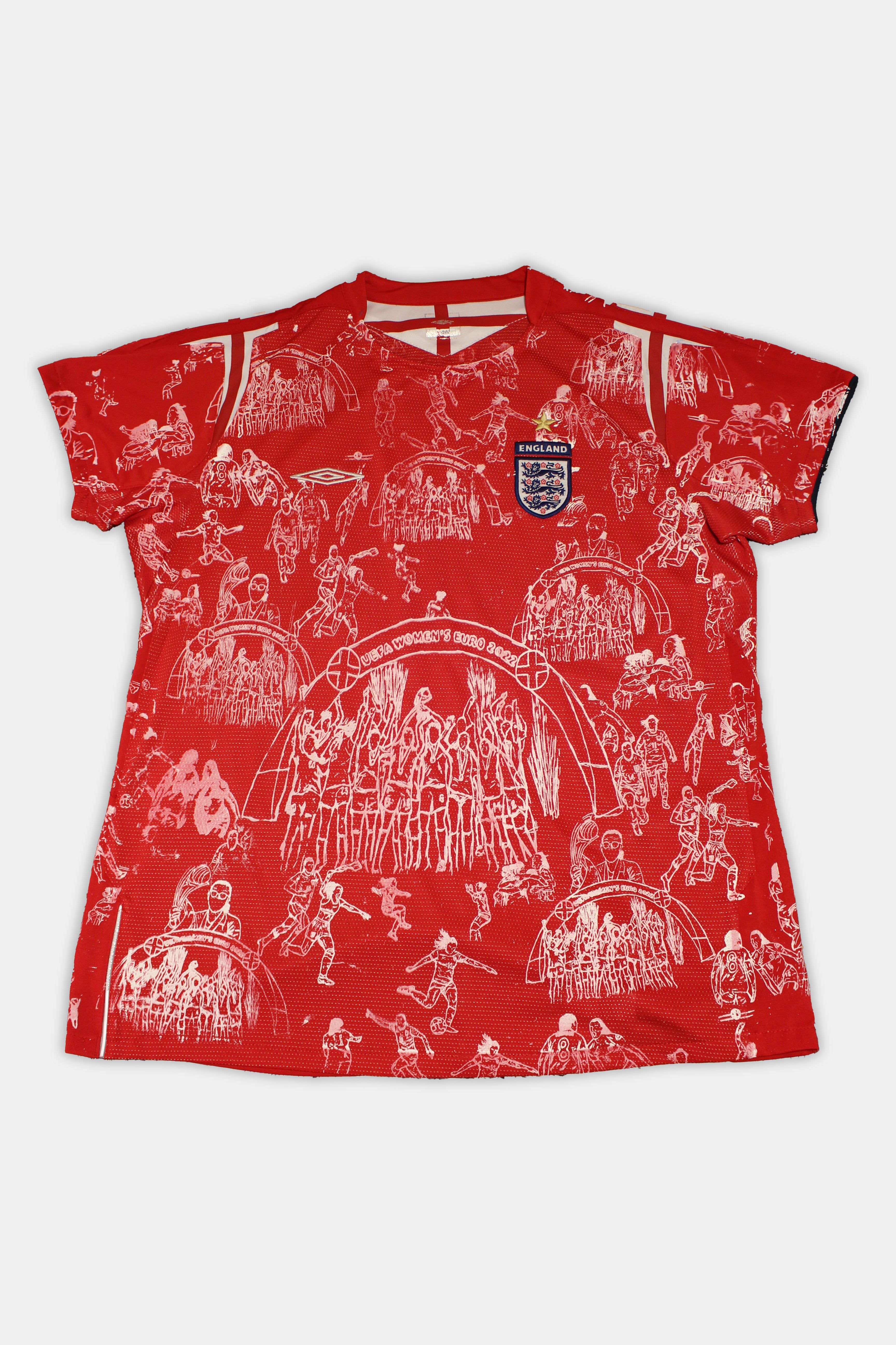 Custom Umbro England away 2004/06