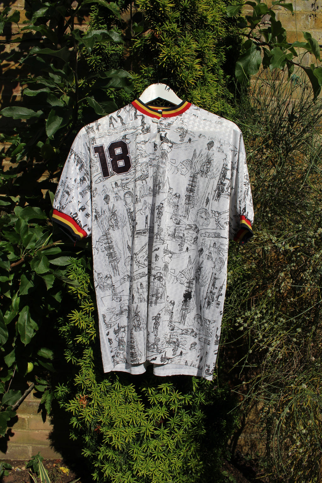 Custom Germany Klinsmann Jersey XL