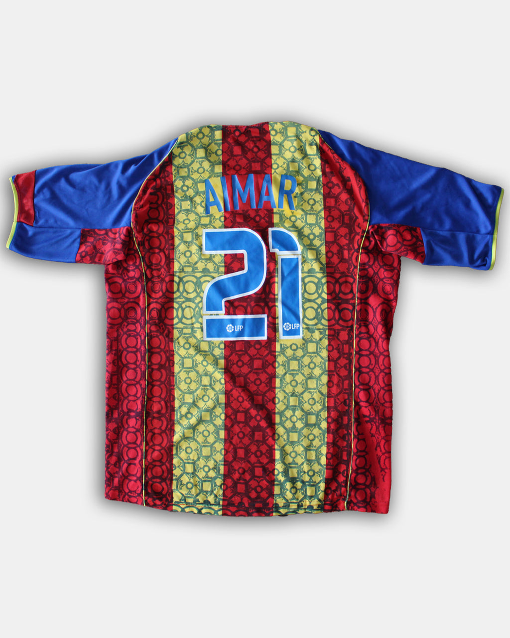 Custom Valencia 2004/05 #21 AIMAR Jersey XL
