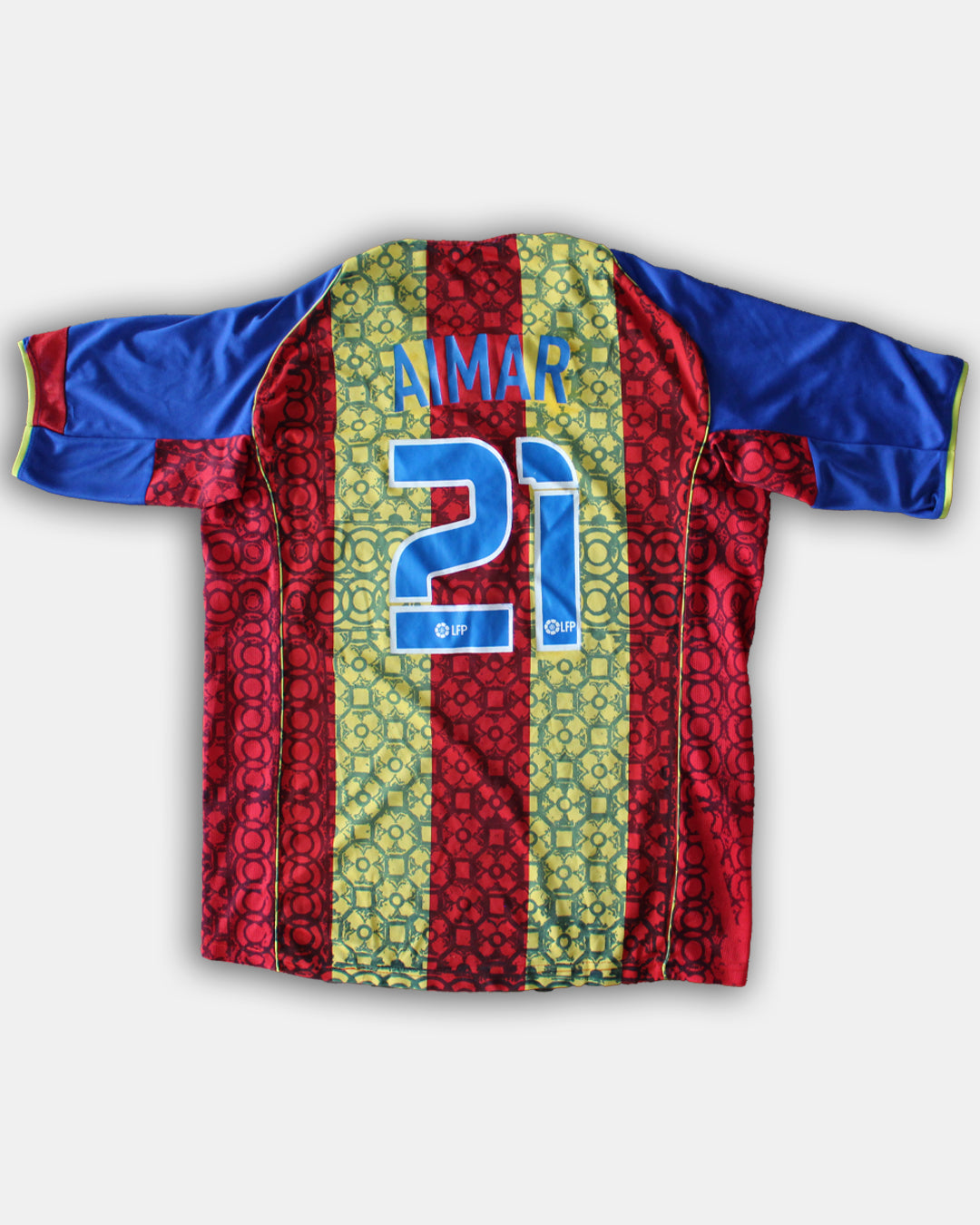 Custom Valencia 2004/05 #21 AIMAR Jersey XL
