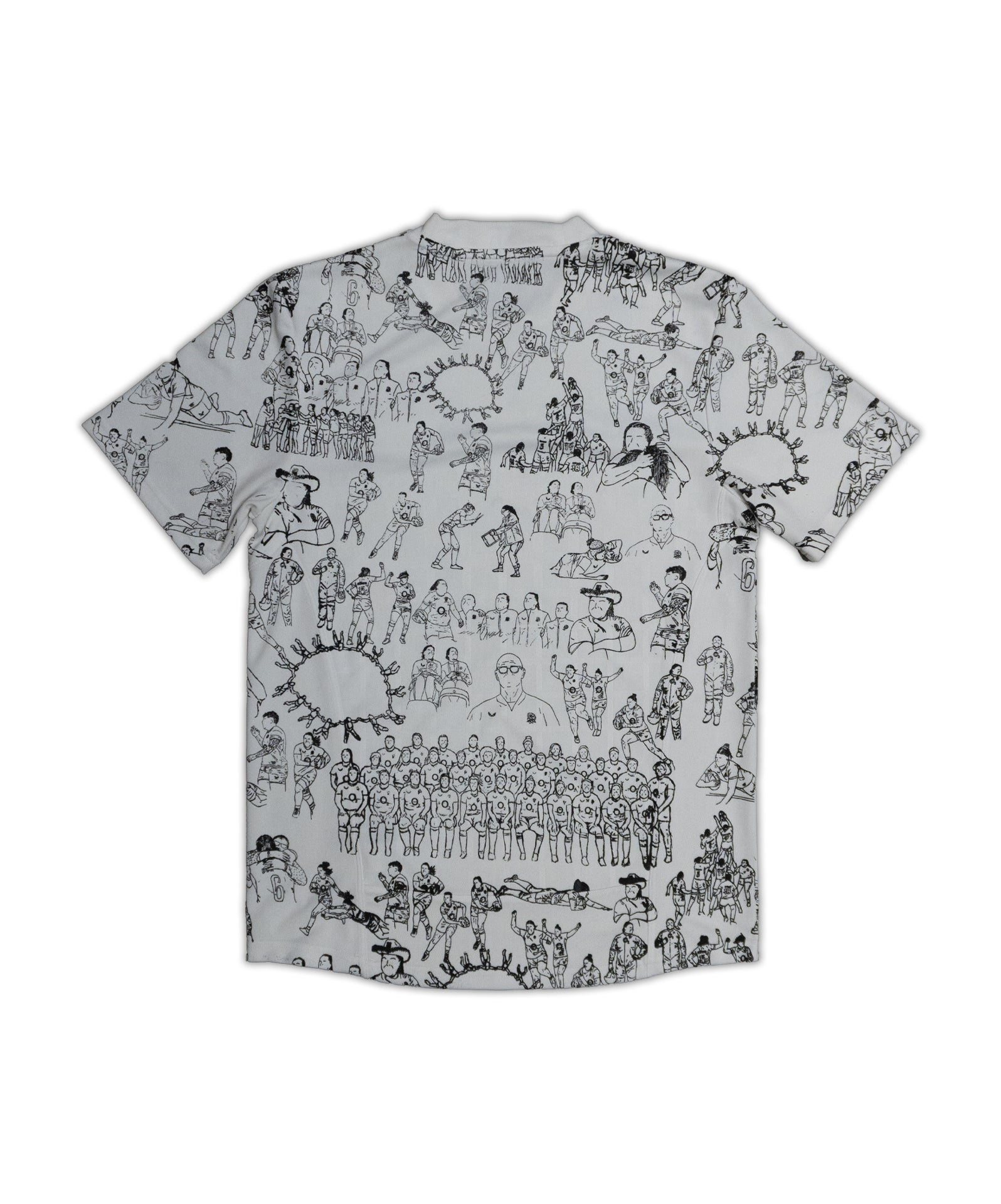 Custom Nike England Rugby top Men's Small