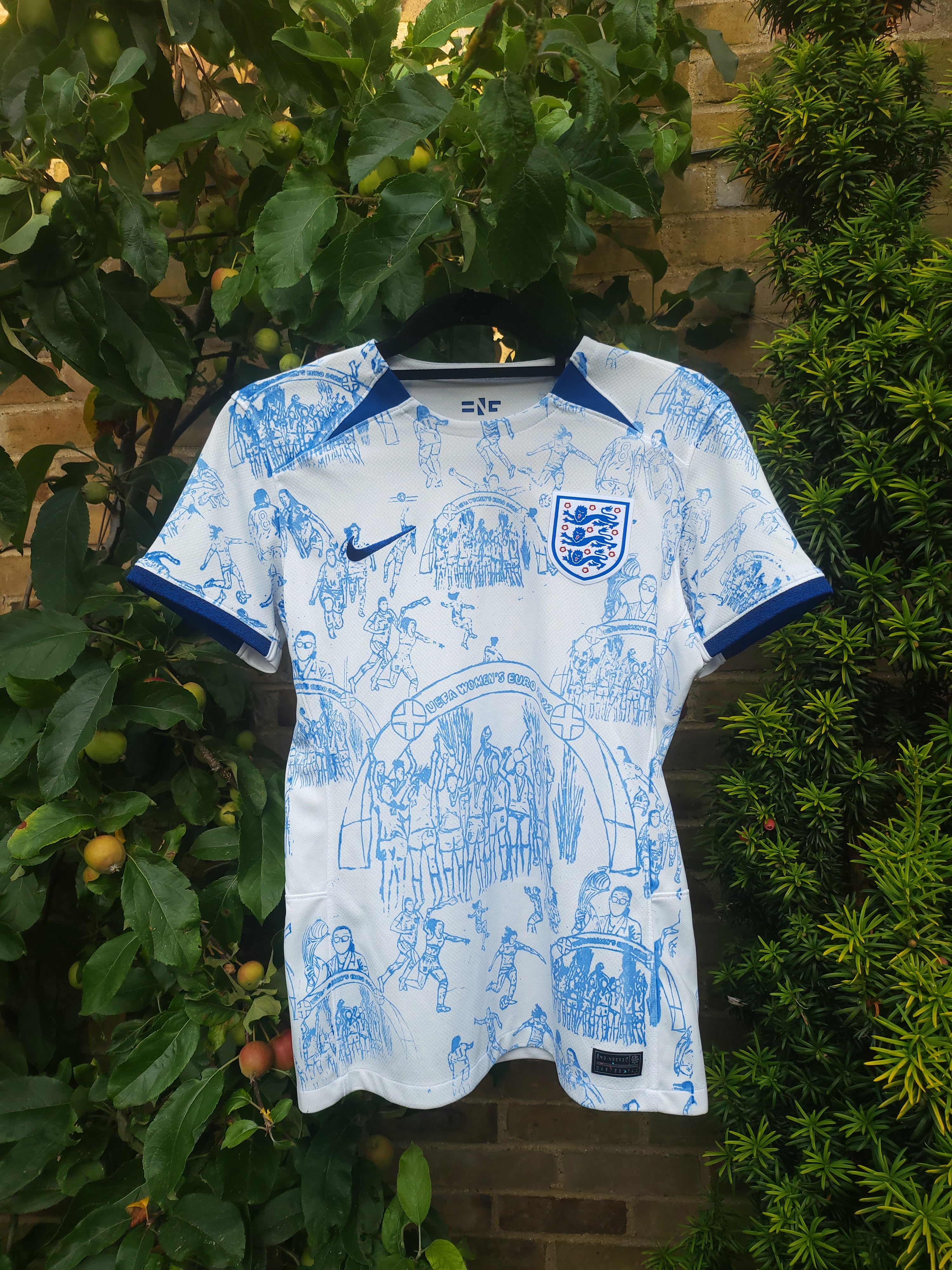 Custom England womens 2023 Shirt