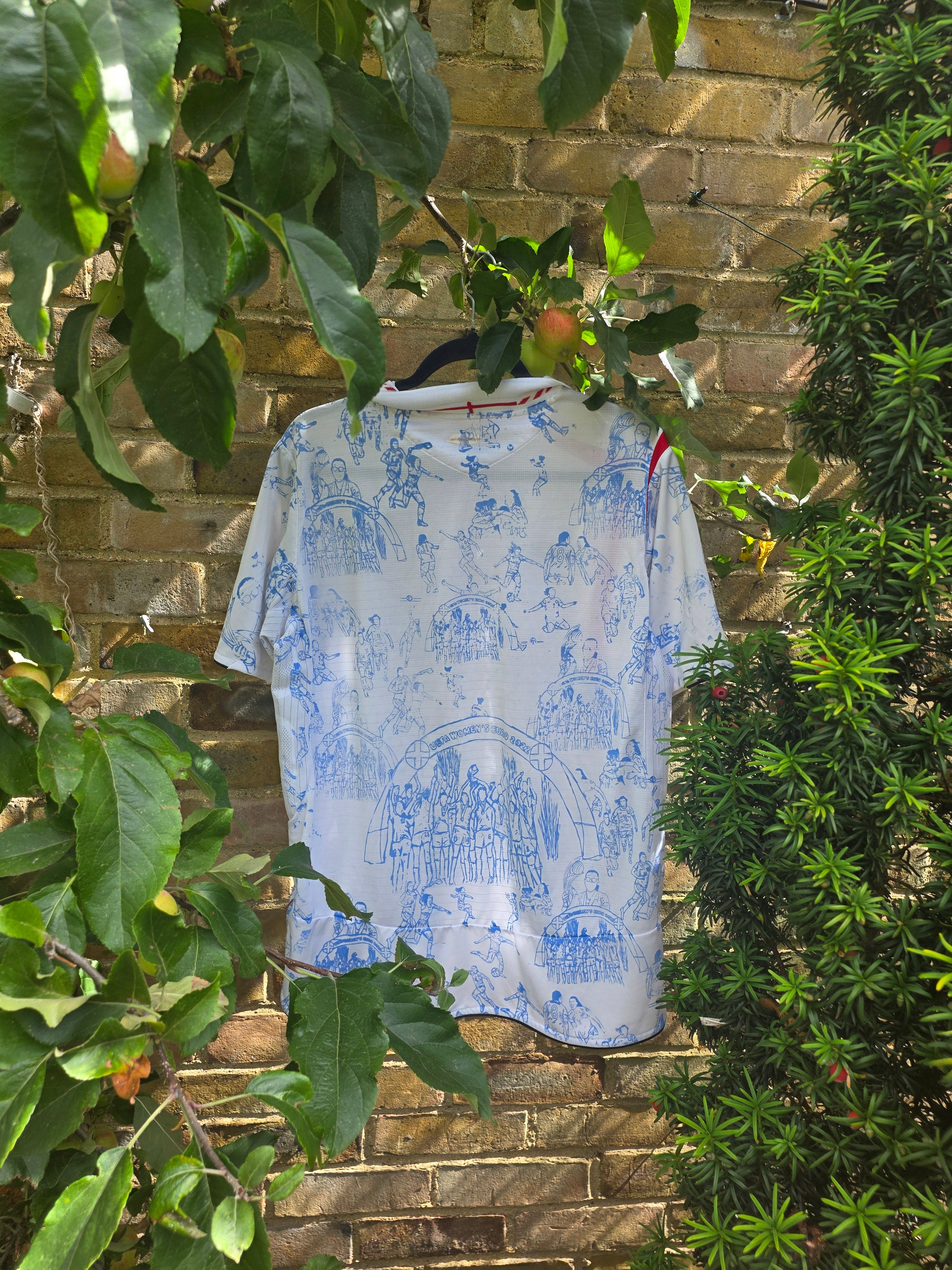 Custom England umbro 2006 Home shirt