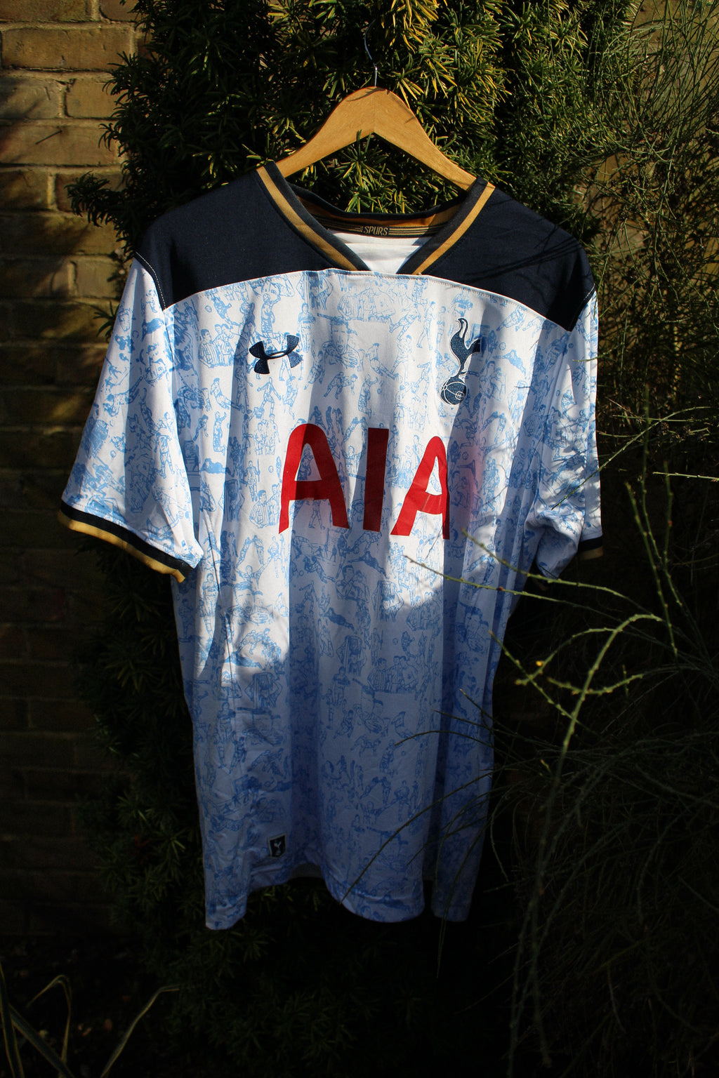 Custom Tottenham 2016/17 Sissoko Home Jersey
