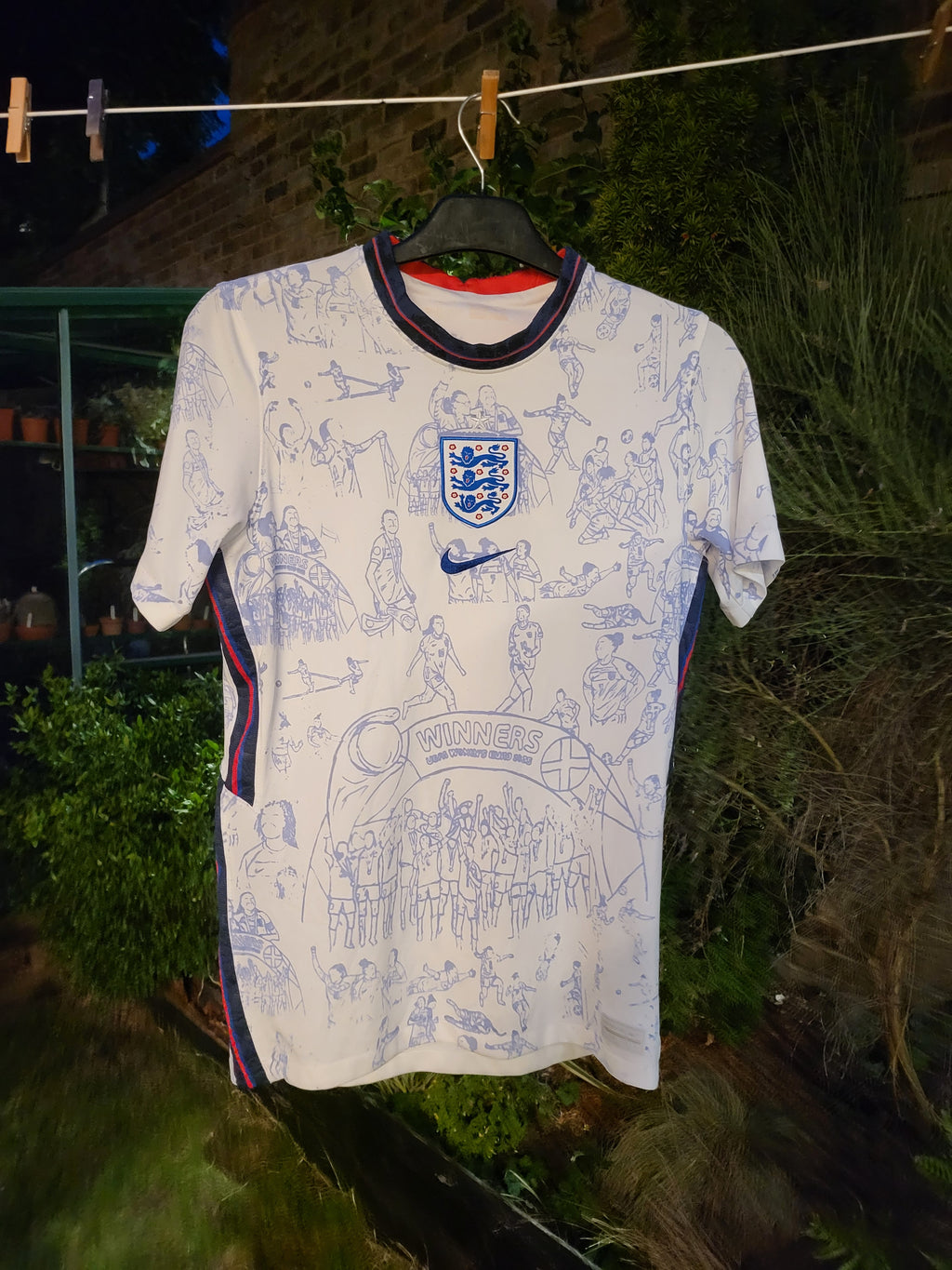 Custom England 2020/21 Home Shirt