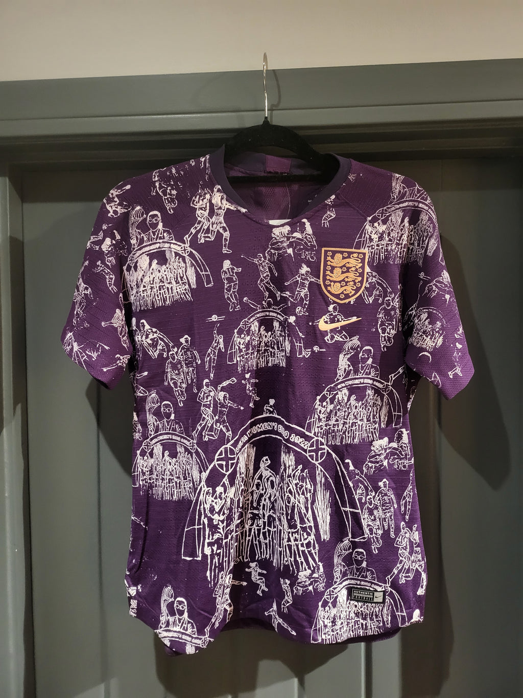 Custom England training shirt