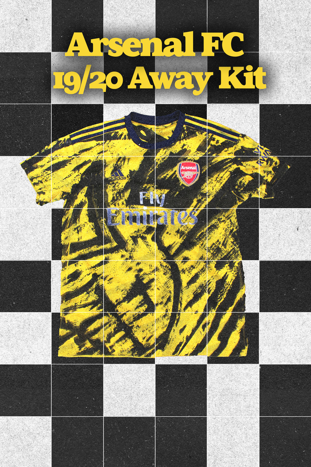 Custom Arsenal 2019/20 Adidas Away Shirt